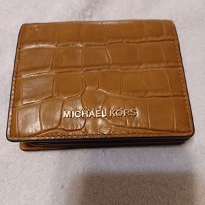 Michael Kors Wallet Brown Leather